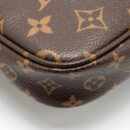AAA Replica Louis Vuitton LV MULTI POCHETTE ACCESSORIES MONOGRAM CANVAS KHAKI GHW