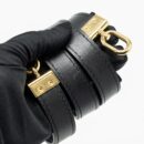 AAA Replica Louis Vuitton LV TWIST MM EPI BLACK GHW