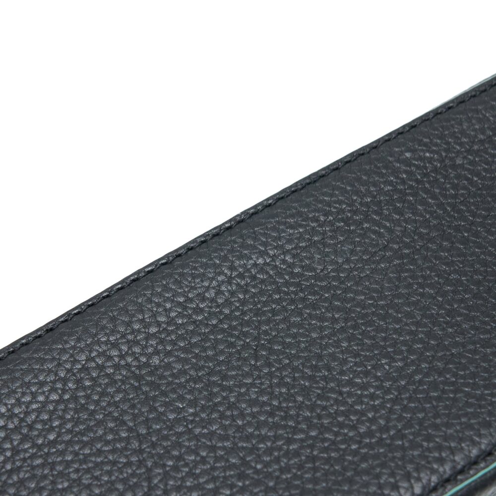 AAA Replica Louis Vuitton LV CAPUCINES BB TAURILLON BLACK/ BLUE SHW