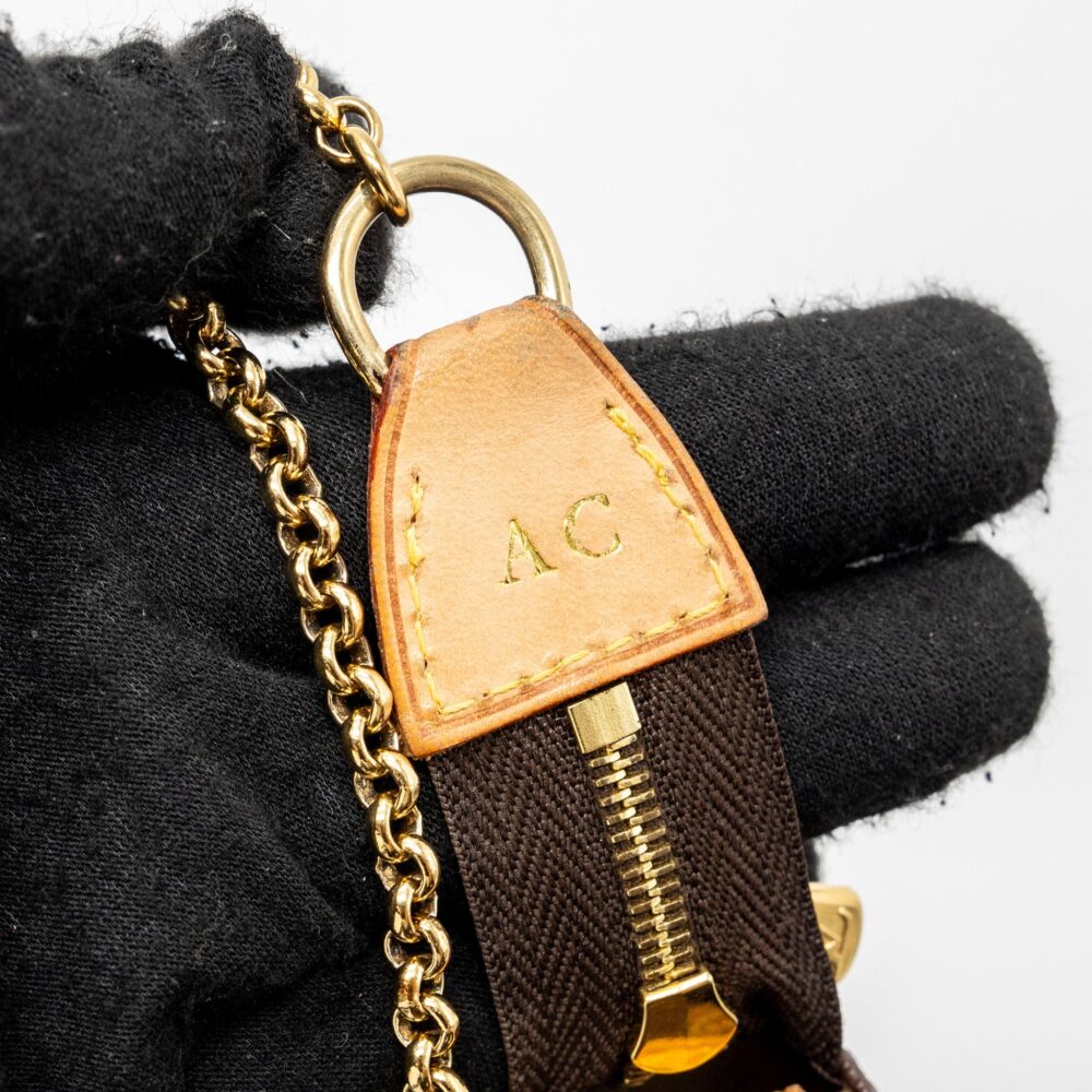 AAA Replica Louis Vuitton LV EVA POCHETTE MONOGRAM CANVAS GHW