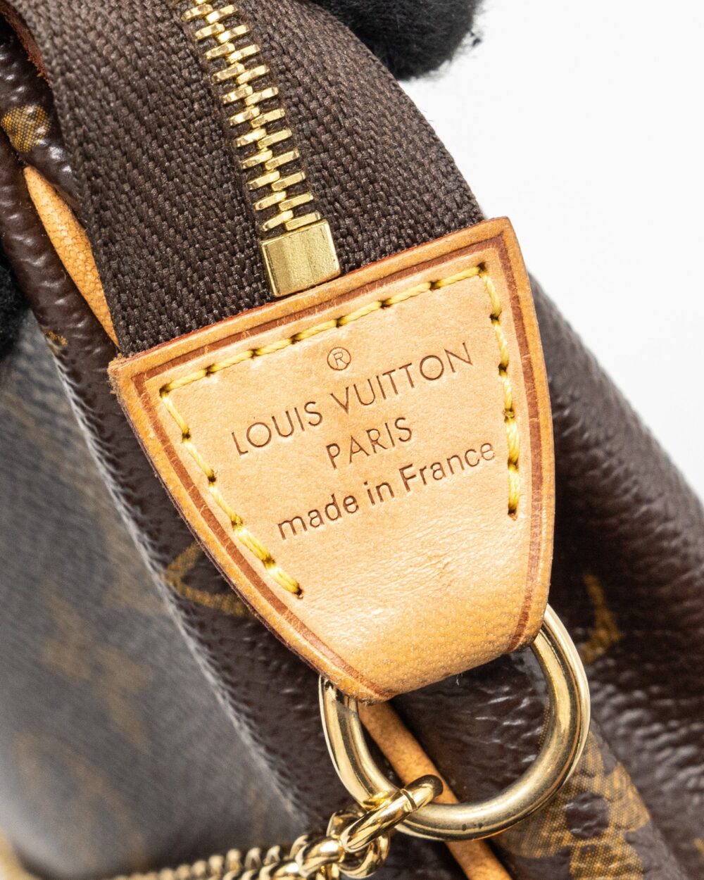 AAA Replica Louis Vuitton LV EVA POCHETTE MONOGRAM CANVAS GHW