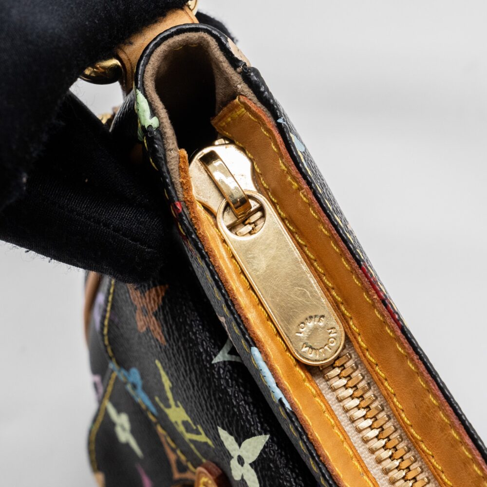 AAA Replica Louis Vuitton LV VINTAGE LODGE BAG MULTICOLOUR MONOGRAM CANVAS BLACK GHW