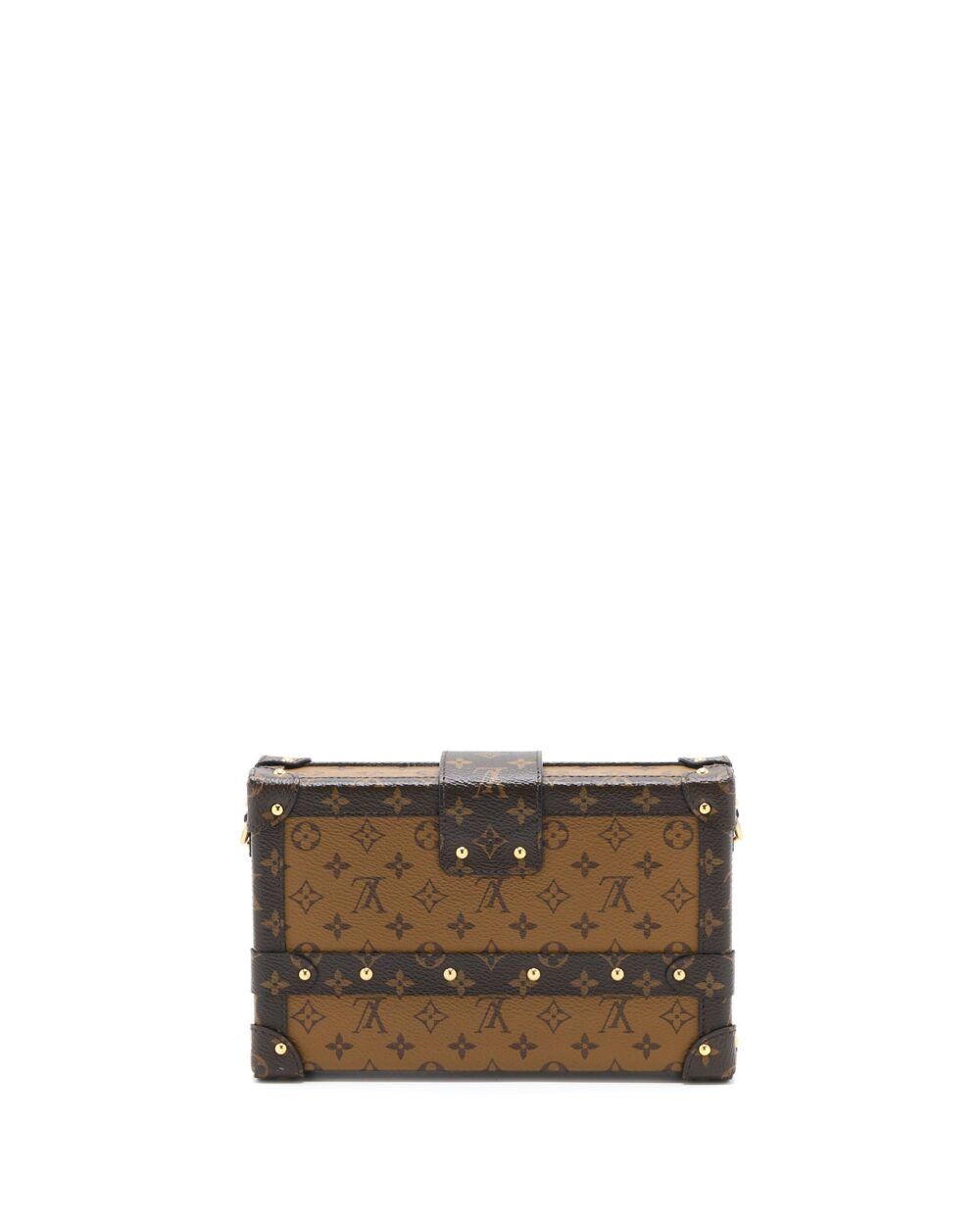 AAA Replica Louis Vuitton LV PETIT MALLE MONOGRAM REVERSE CANVAS GHW