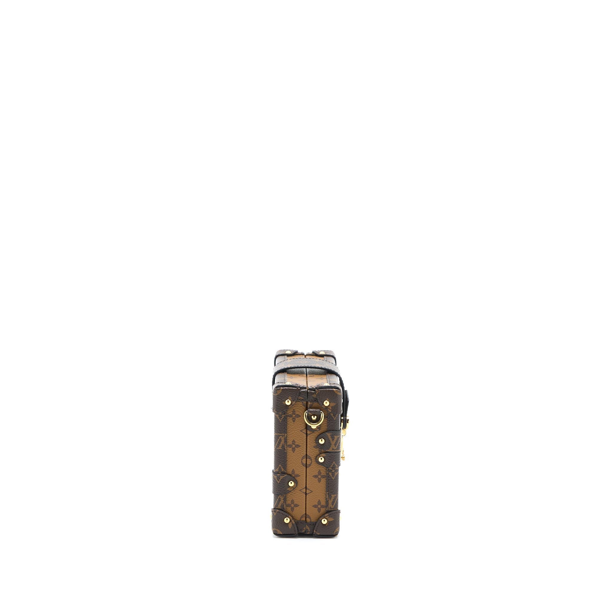AAA Replica Louis Vuitton LV PETIT MALLE MONOGRAM REVERSE CANVAS GHW