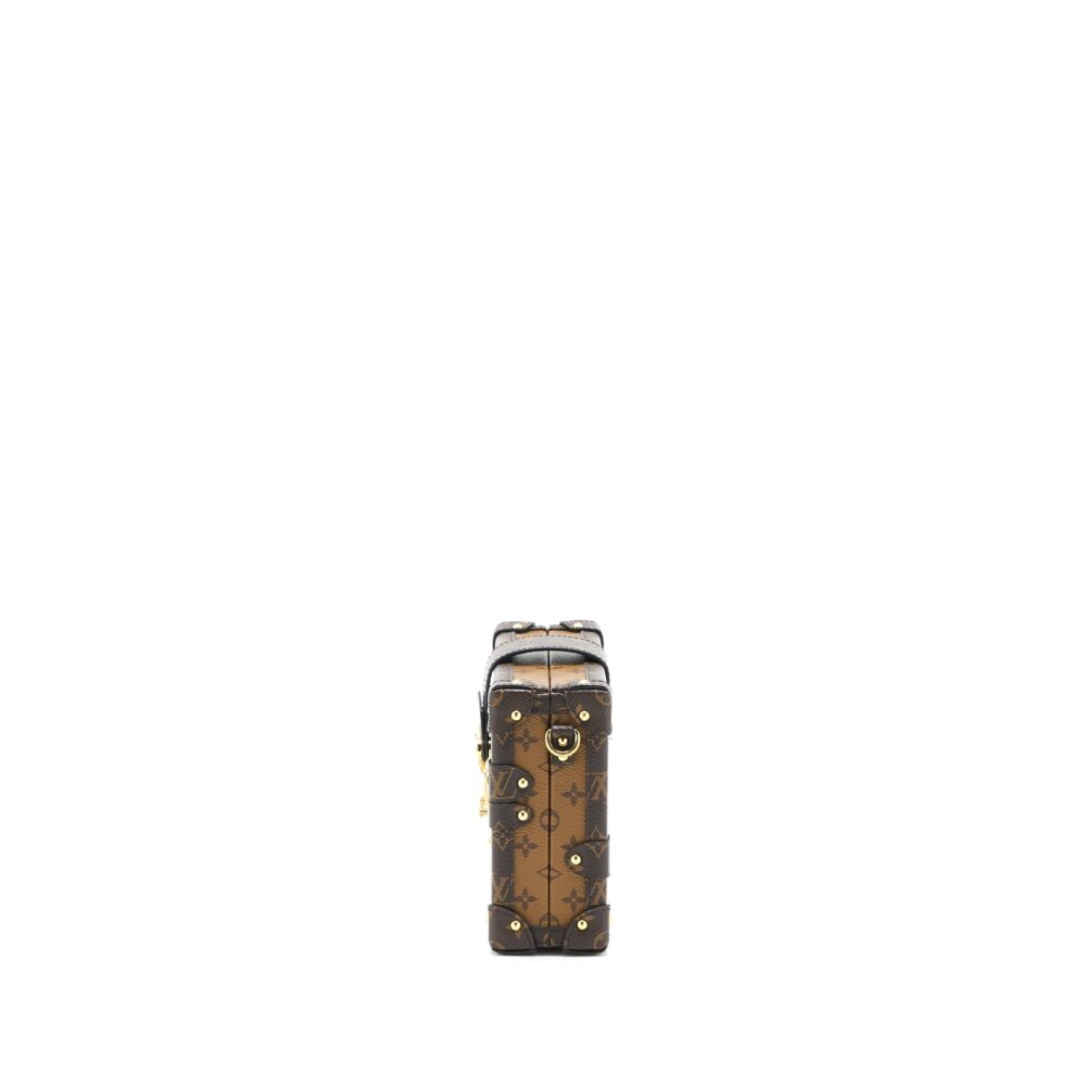 AAA Replica Louis Vuitton LV PETIT MALLE MONOGRAM REVERSE CANVAS GHW