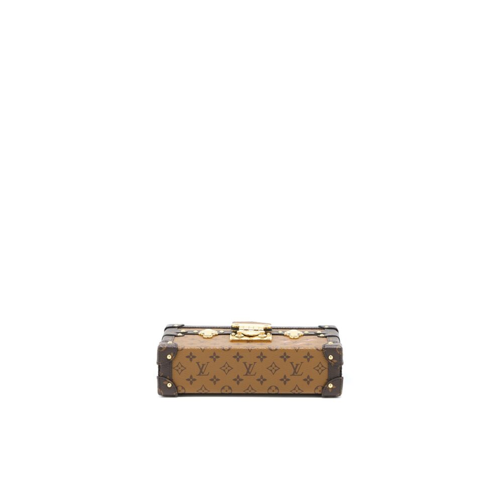 AAA Replica Louis Vuitton LV PETIT MALLE MONOGRAM REVERSE CANVAS GHW