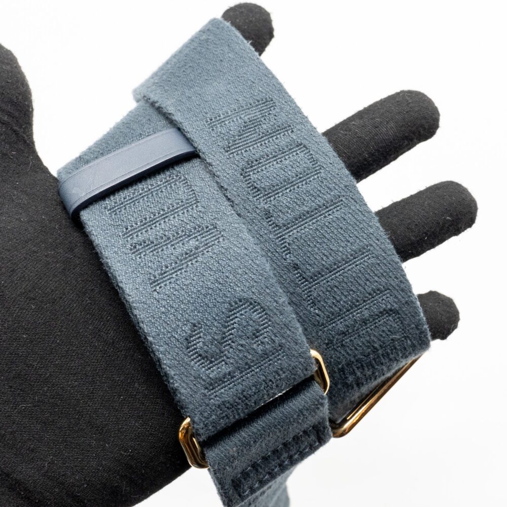 AAA Replica Louis Vuitton LV X NIGO FLAT DOUBLE PHONE POUCH DENIM/CALFSKIN BLUE GHW