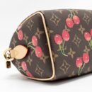 AAA Replica Louis Vuitton LV X TAKASHI MURAKAMI SPEEDY BANDOULIERE 20 MONOGRAM CHERRY COATED CANVAS MULTICOLOURED GHW