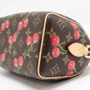 AAA Replica Louis Vuitton LV X TAKASHI MURAKAMI SPEEDY BANDOULIERE 20 MONOGRAM CHERRY COATED CANVAS MULTICOLOURED GHW