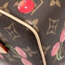 AAA Replica Louis Vuitton LV X TAKASHI MURAKAMI SPEEDY BANDOULIERE 20 MONOGRAM CHERRY COATED CANVAS MULTICOLOURED GHW