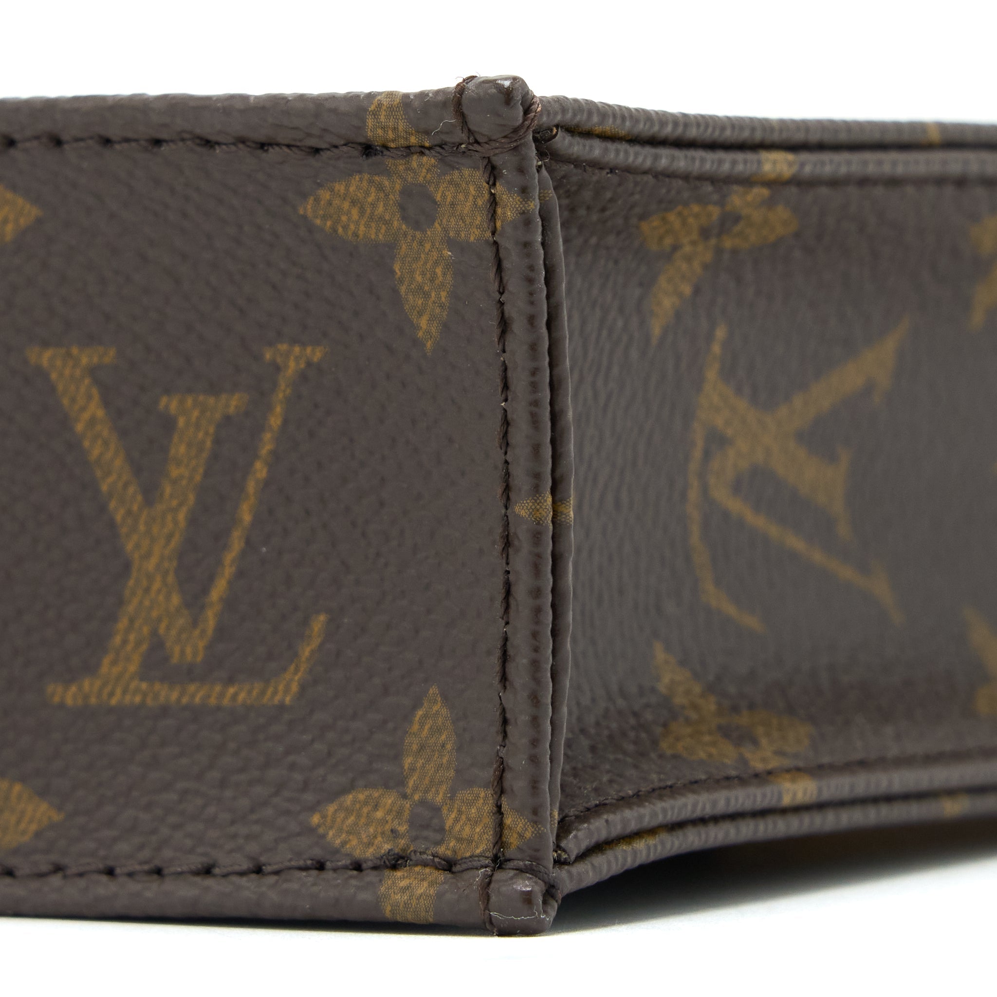 AAA Replica Louis Vuitton LV PETIT SAC PLAT MONOGRAM CANVAS GHW (NEW VERSION)
