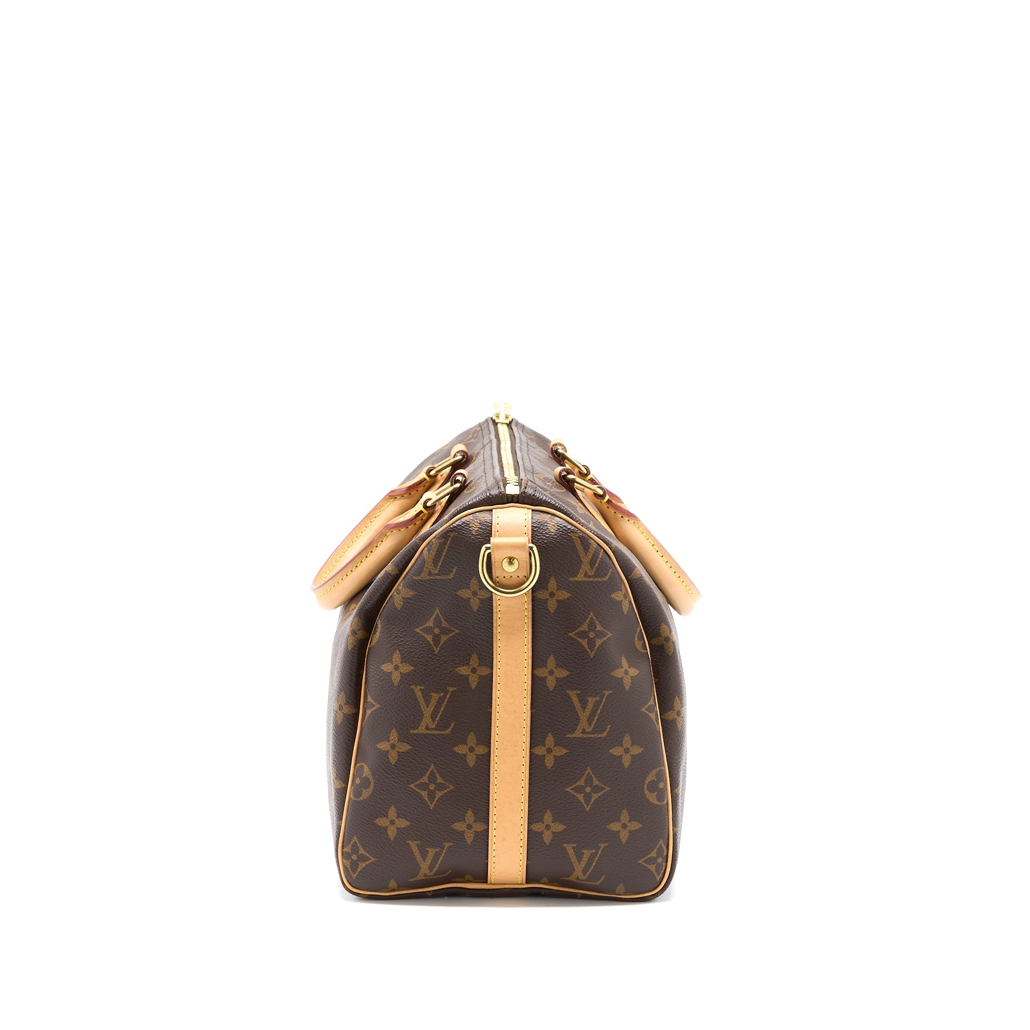 AAA Replica Louis Vuitton LV SPEEDY BANDOULIERE 30 MONOGRAM CANVAS GHW (NEW VERSION)