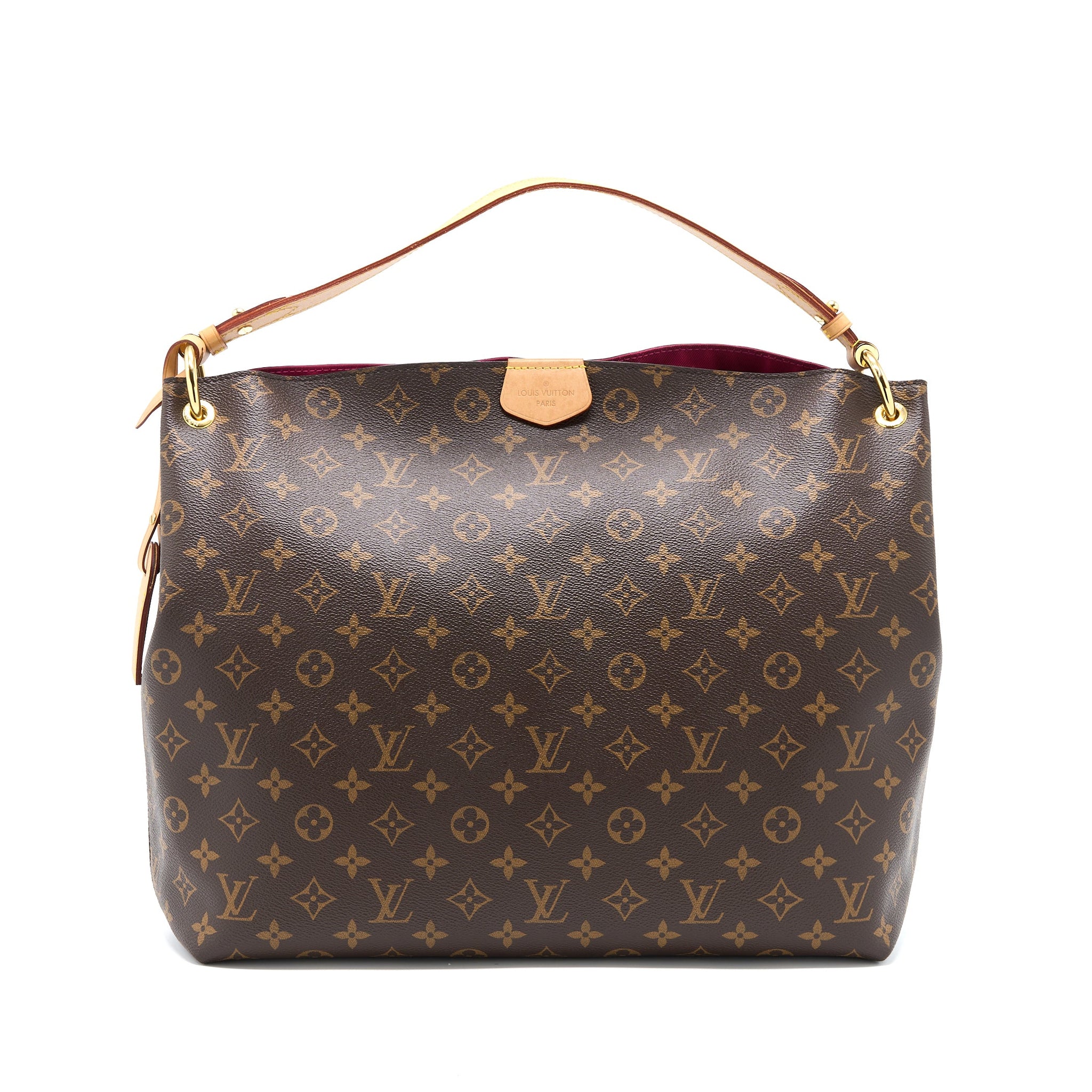 AAA Replica Louis Vuitton LV GRACEFUL MM MONOGRAM CANVAS GHW (NEW VERSION)