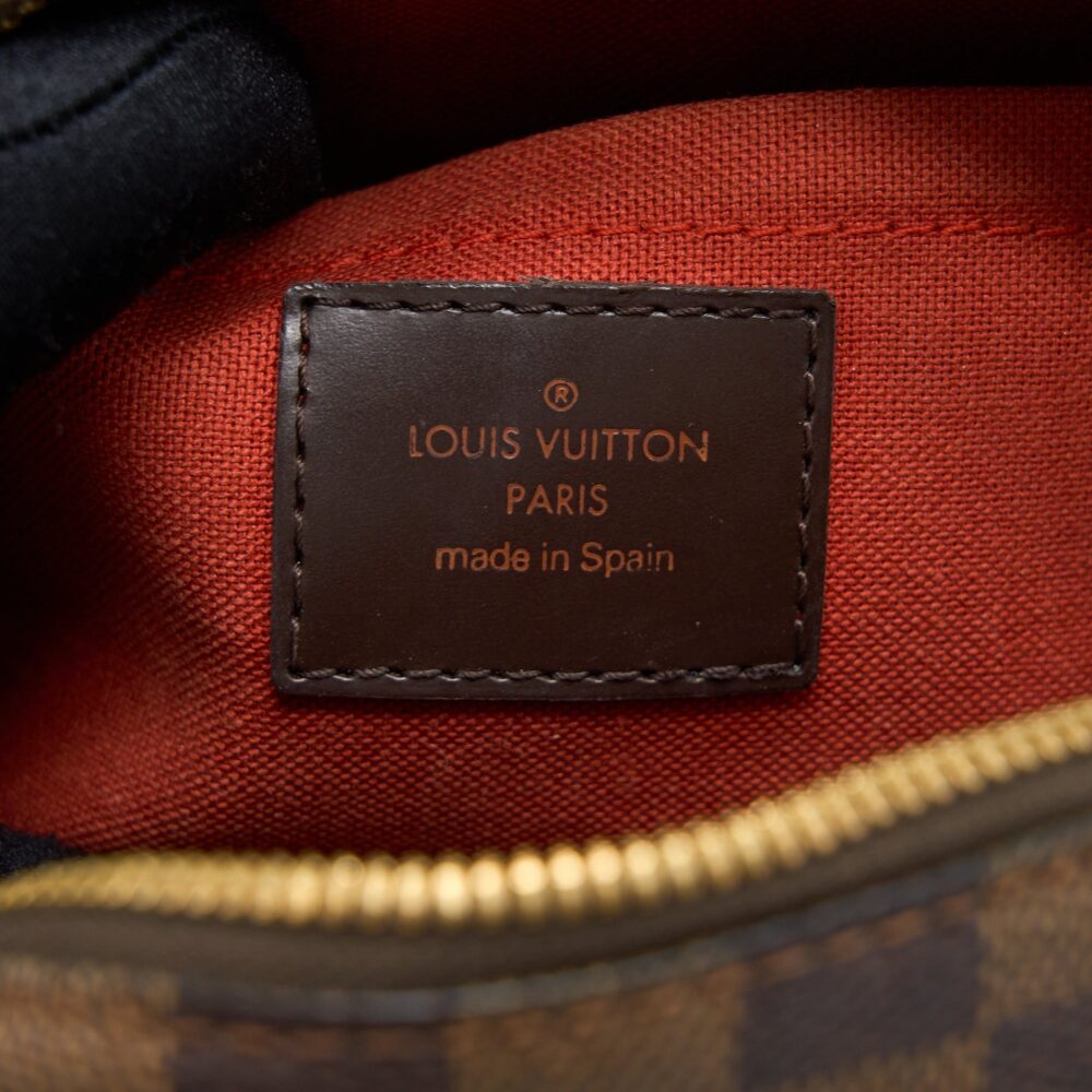 AAA Replica Louis Vuitton LV RIBERA MINI DAMIER EBENE CANVAS GHW