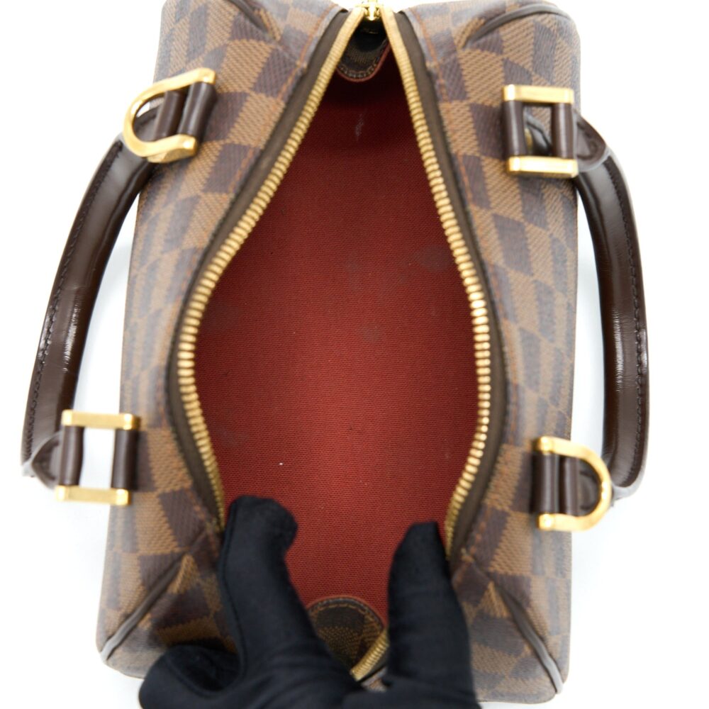 AAA Replica Louis Vuitton LV RIBERA MINI DAMIER EBENE CANVAS GHW
