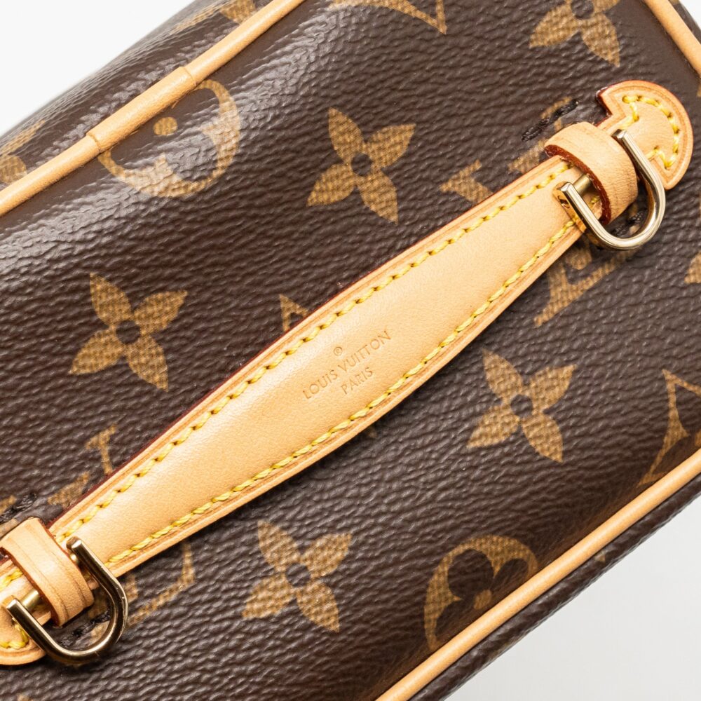 AAA Replica Louis Vuitton LV NICE NANO MONOGRAM CANVAS GHW