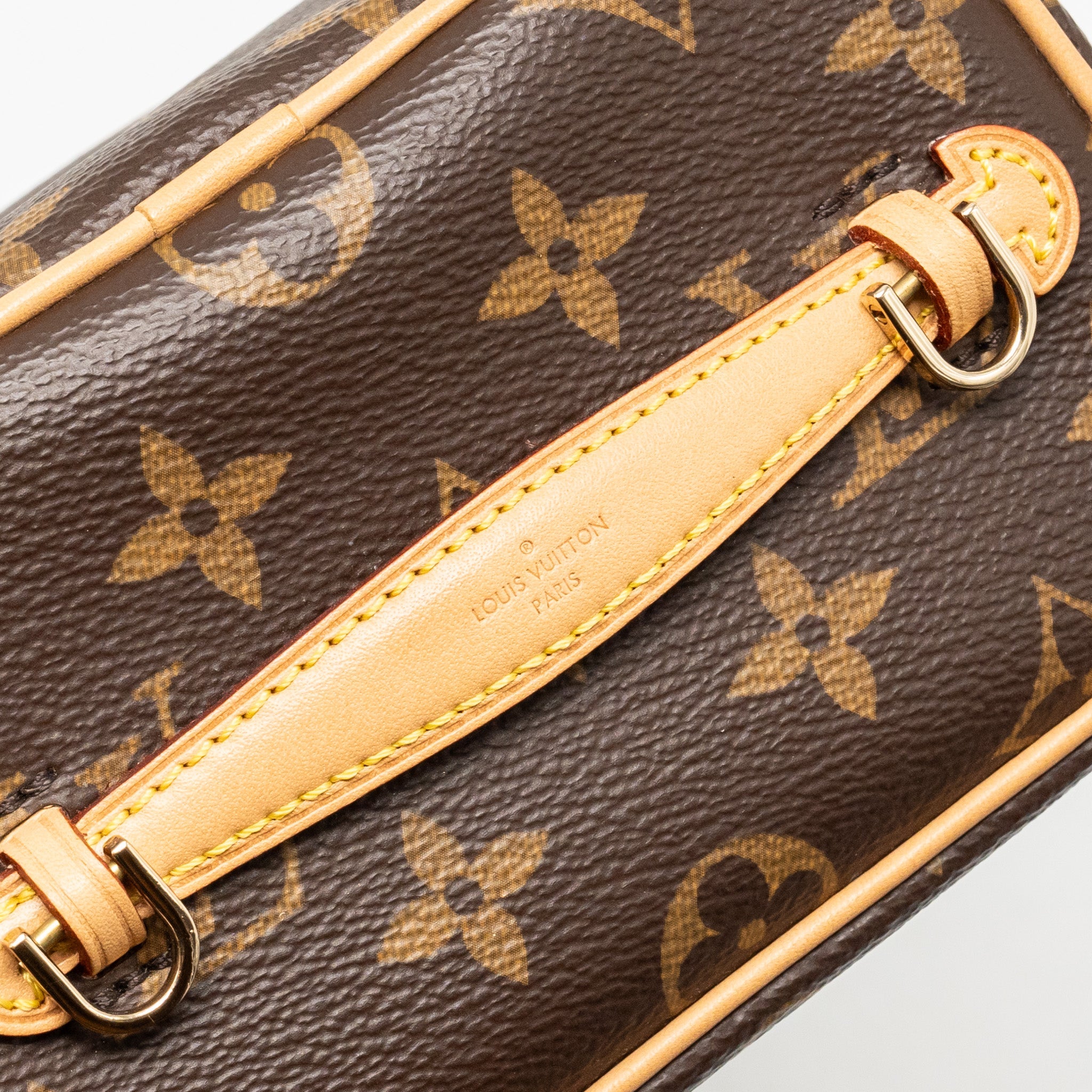 AAA Replica Louis Vuitton LV NICE NANO MONOGRAM CANVAS GHW