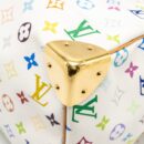 AAA Replica Louis Vuitton LV SPEEDY 30 MONOGRAM CANVAS WHITE MULTICOLOUR GHW