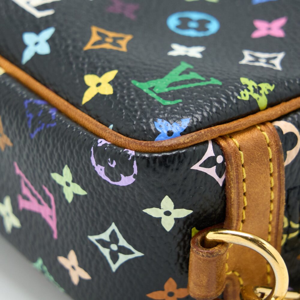 AAA Replica Louis Vuitton LV MINI COIN POUCH MULTICOLOUR MONOGRAM CANVAS GHW