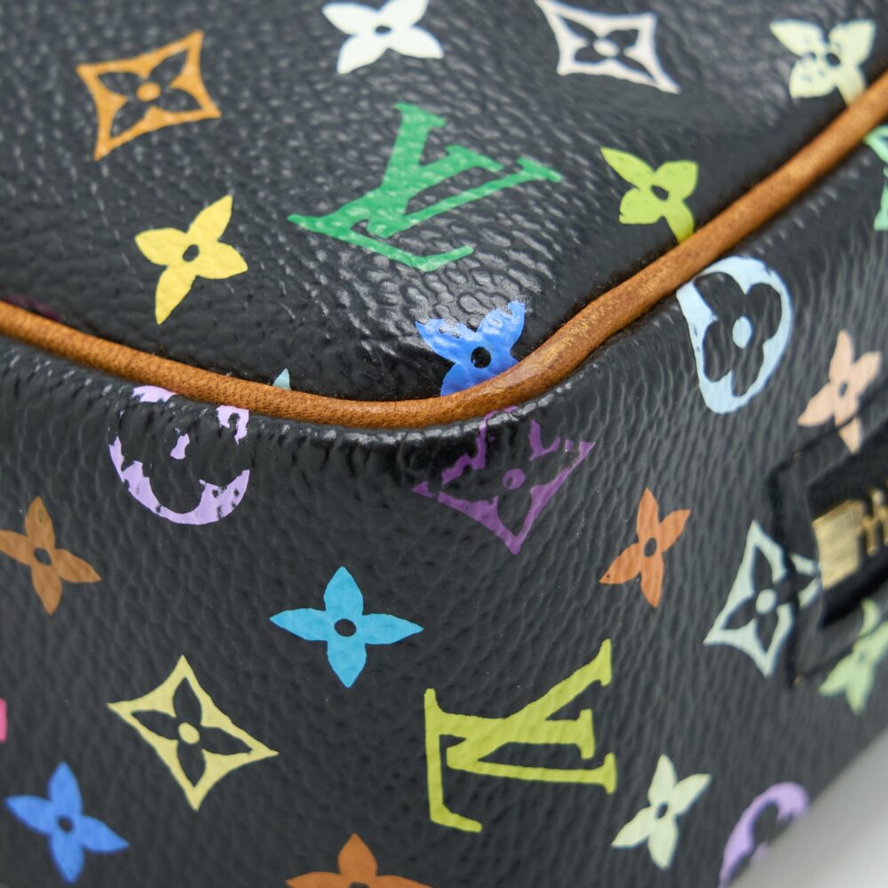 AAA Replica Louis Vuitton LV MINI COIN POUCH MULTICOLOUR MONOGRAM CANVAS GHW