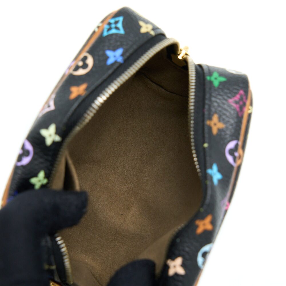 AAA Replica Louis Vuitton LV MINI COIN POUCH MULTICOLOUR MONOGRAM CANVAS GHW