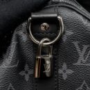 AAA Replica Louis Vuitton LV Keepall Bandoulière 45 Monogram Eclipse Canvas SHW