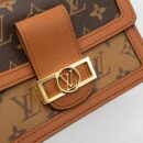 AAA Replica Louis Vuitton LV DAUPHINE BUMBAG MONOGRAM CANVAS GHW