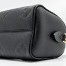 AAA Replica Louis Vuitton LV SPEEDY 20 BANDOULIERE MONOGRAM EMPREINTE BLACK GHW