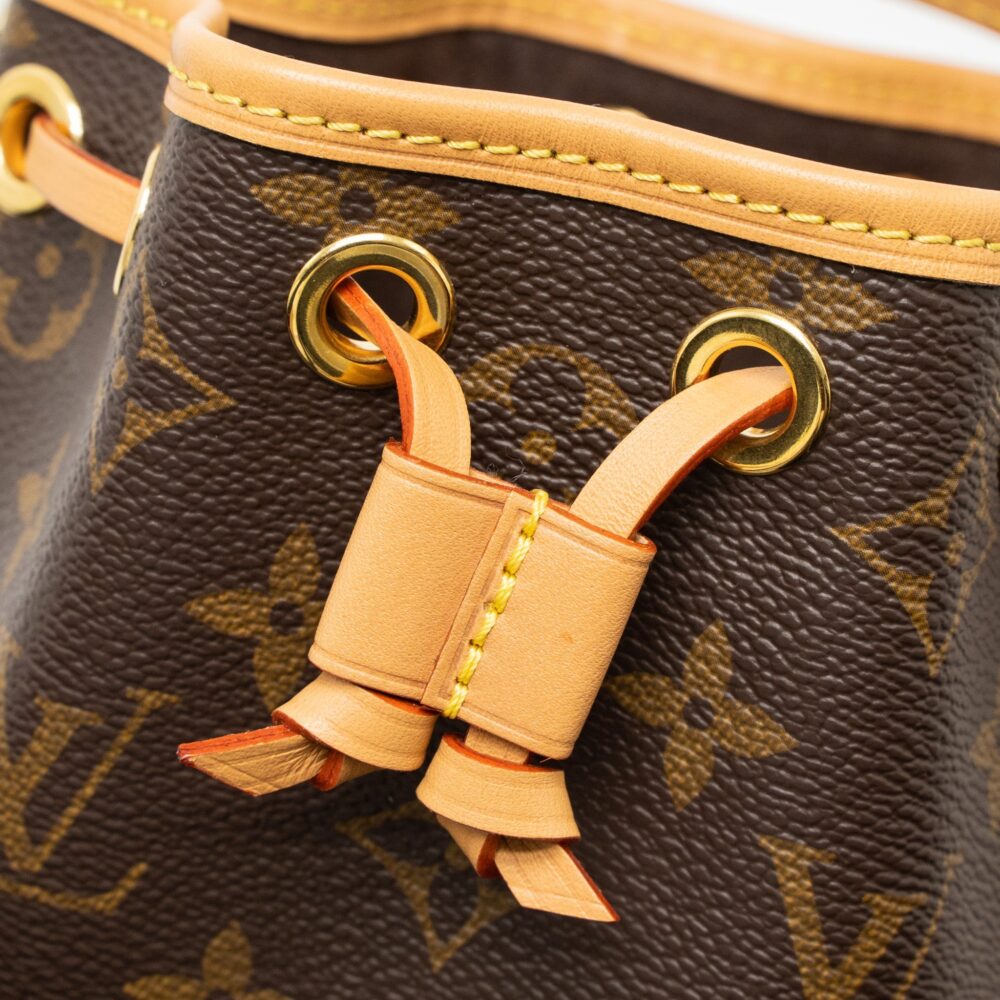 AAA Replica Louis Vuitton LV NANO NOE MONOGRAM CANVAS GHW (NEW VERSION)