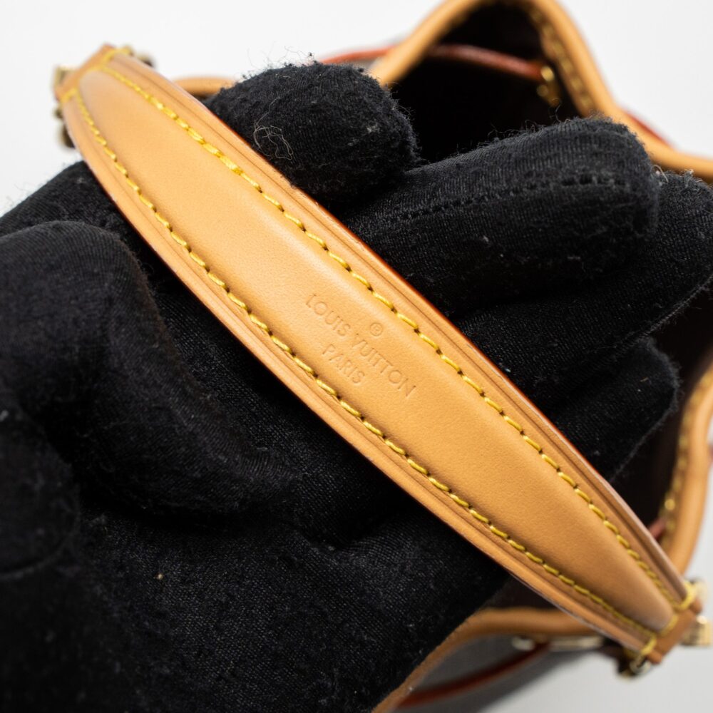 AAA Replica Louis Vuitton LV NANO NOE MONOGRAM CANVAS GHW (NEW VERSION)