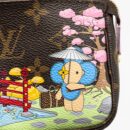 AAA Replica Louis Vuitton LV MINI POCHETTE ACCESSORIES 2021 CHRISTMAS LIMITED EDITION JAPANESE GARDEN SAKURA GHW