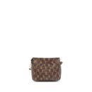 AAA Replica Louis Vuitton LV MINI CLUTCH DAMIER EBENE CANVAS GHW