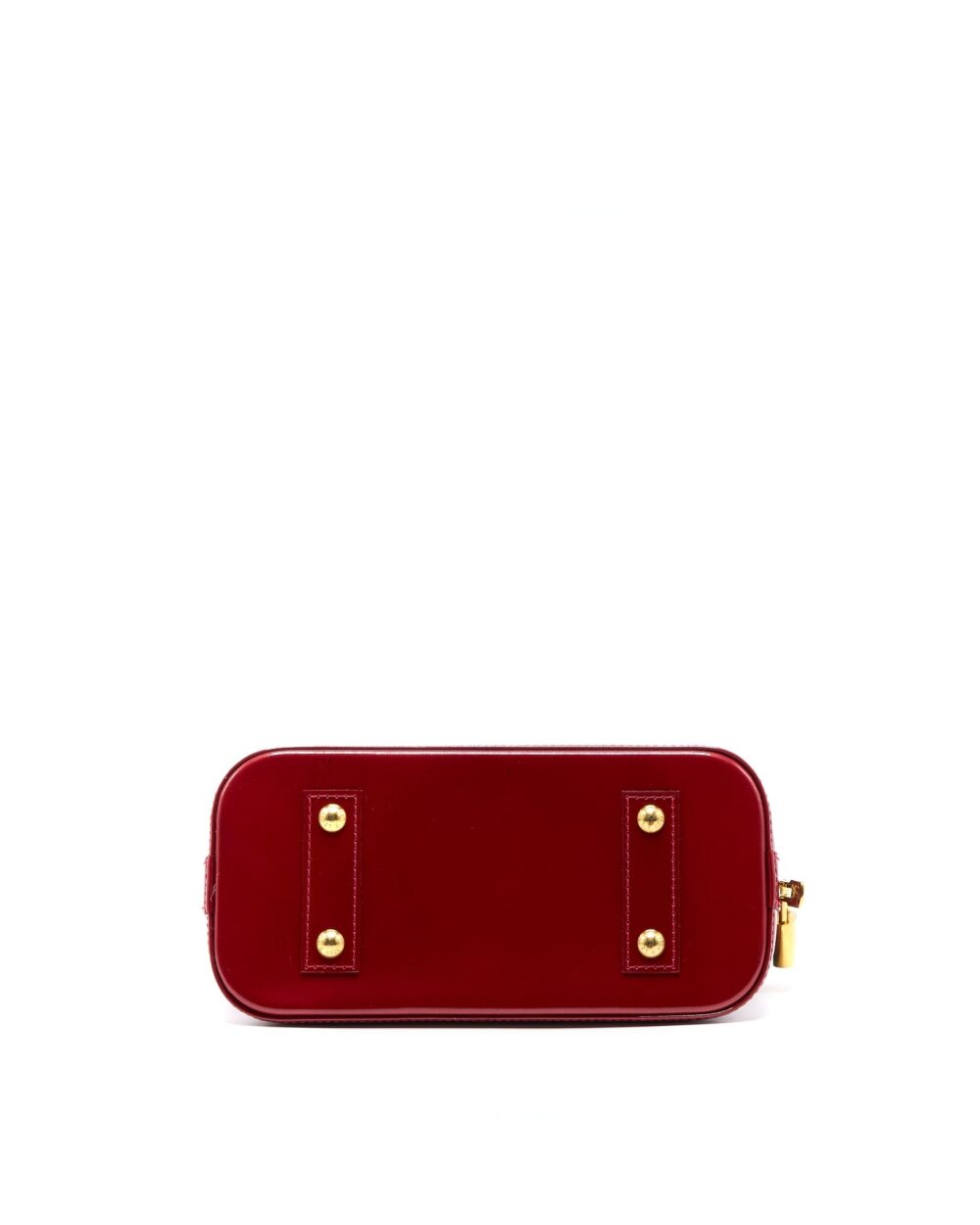 AAA Replica Louis Vuitton LV ALMA BB PATENT RED GHW