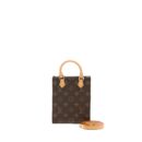 AAA Replica Louis Vuitton LV PETIT SAC PLAT MONOGRAM CANVAS GHW