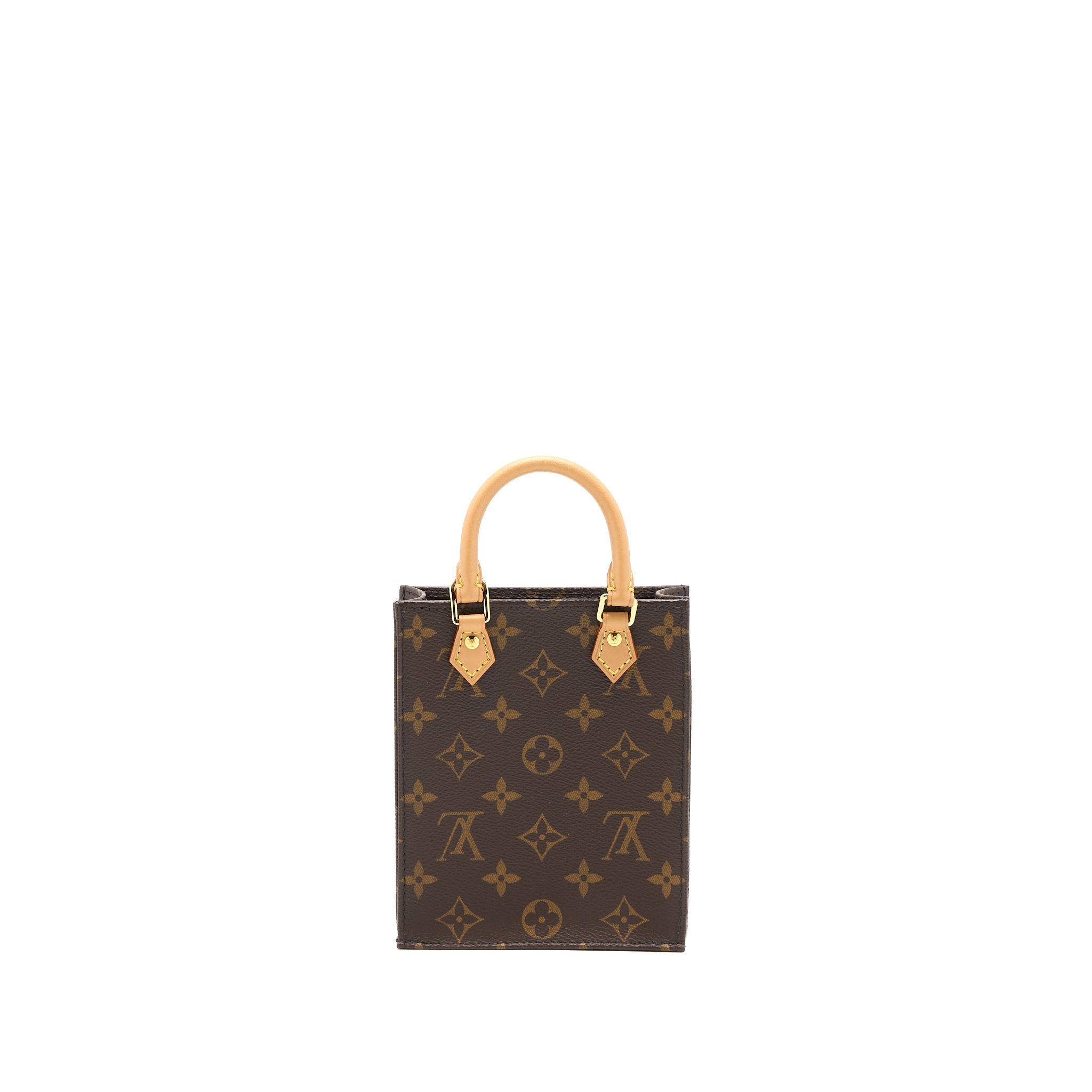 AAA Replica Louis Vuitton LV PETIT SAC PLAT MONOGRAM CANVAS GHW