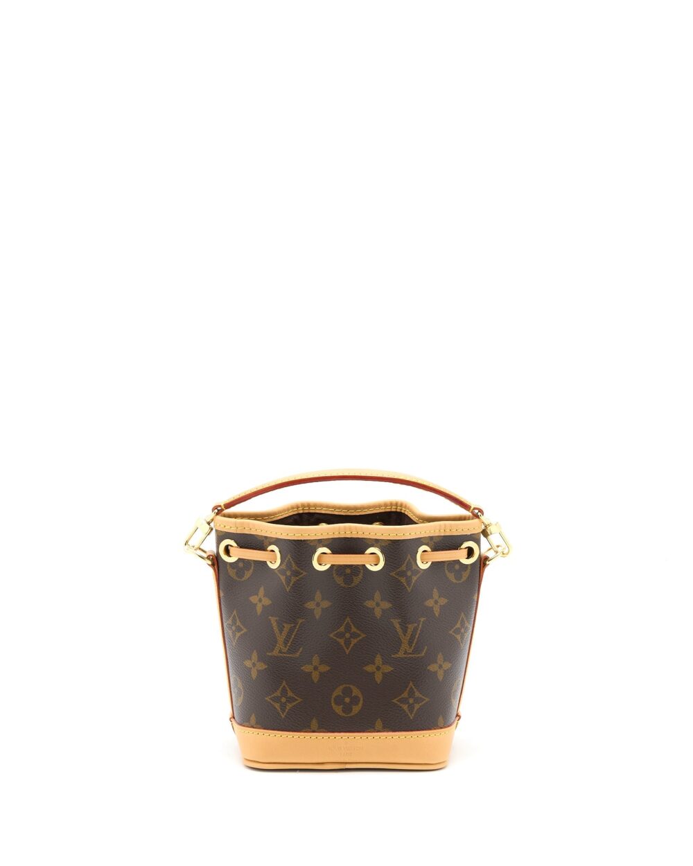 AAA Replica Louis Vuitton LV NANO NOE MONOGRAM CANVAS GHW (NEW VERSION)