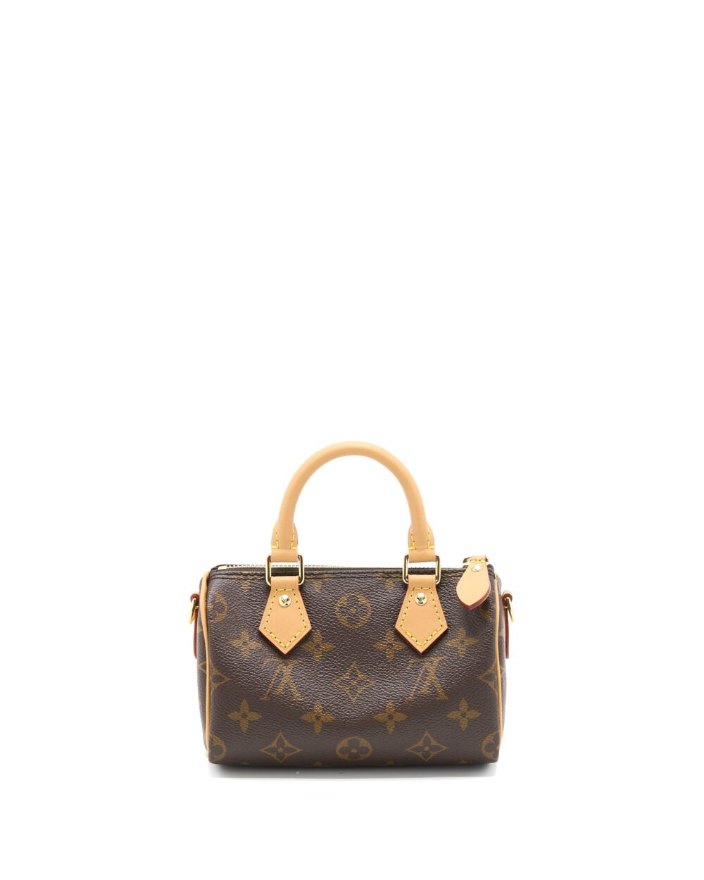 AAA Replica Louis Vuitton LV NANO SPEEDY MONOGRAM CANVAS GHW (NEW VERSION)