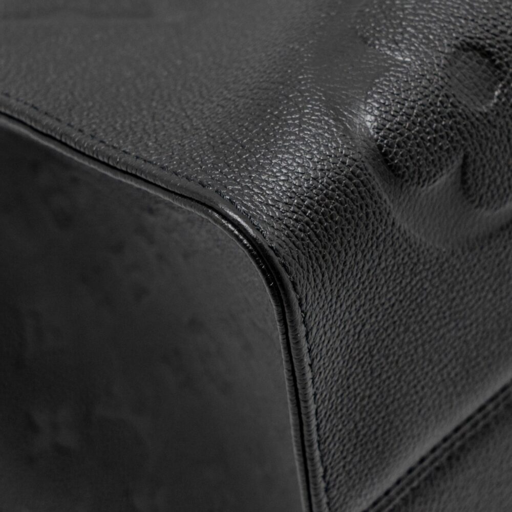 AAA Replica Louis Vuitton LV ONTHEGO GM MONOGRAM EMPREINTE LEATHER BLACK GHW