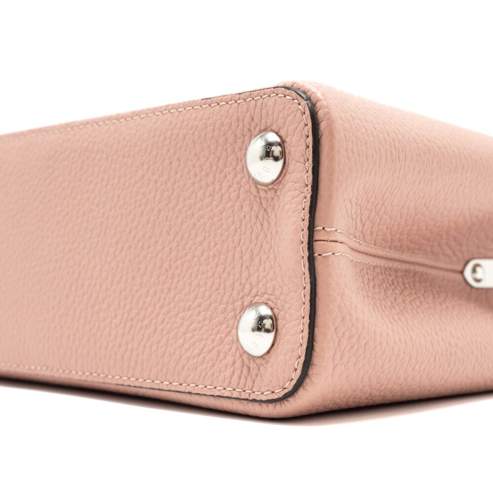 AAA Replica Louis Vuitton LV CAPUCINES BB TAURILLON CALFSKIN LIGHT PINK SHW