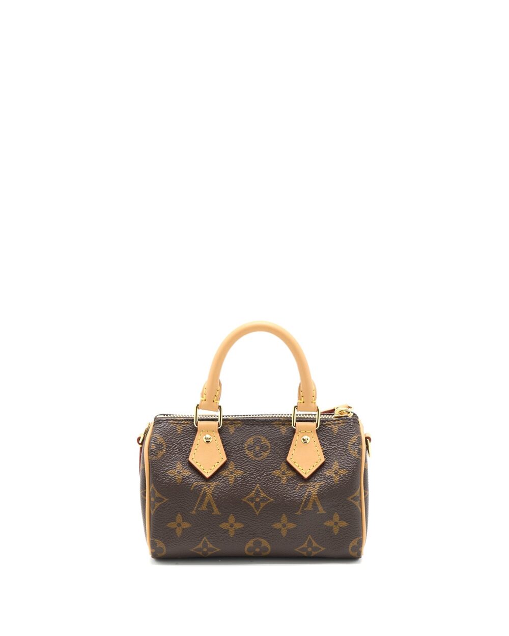 AAA Replica Louis Vuitton LV NANO SPEEDY MONOGRAM CANVAS GHW (NEW VERSION)