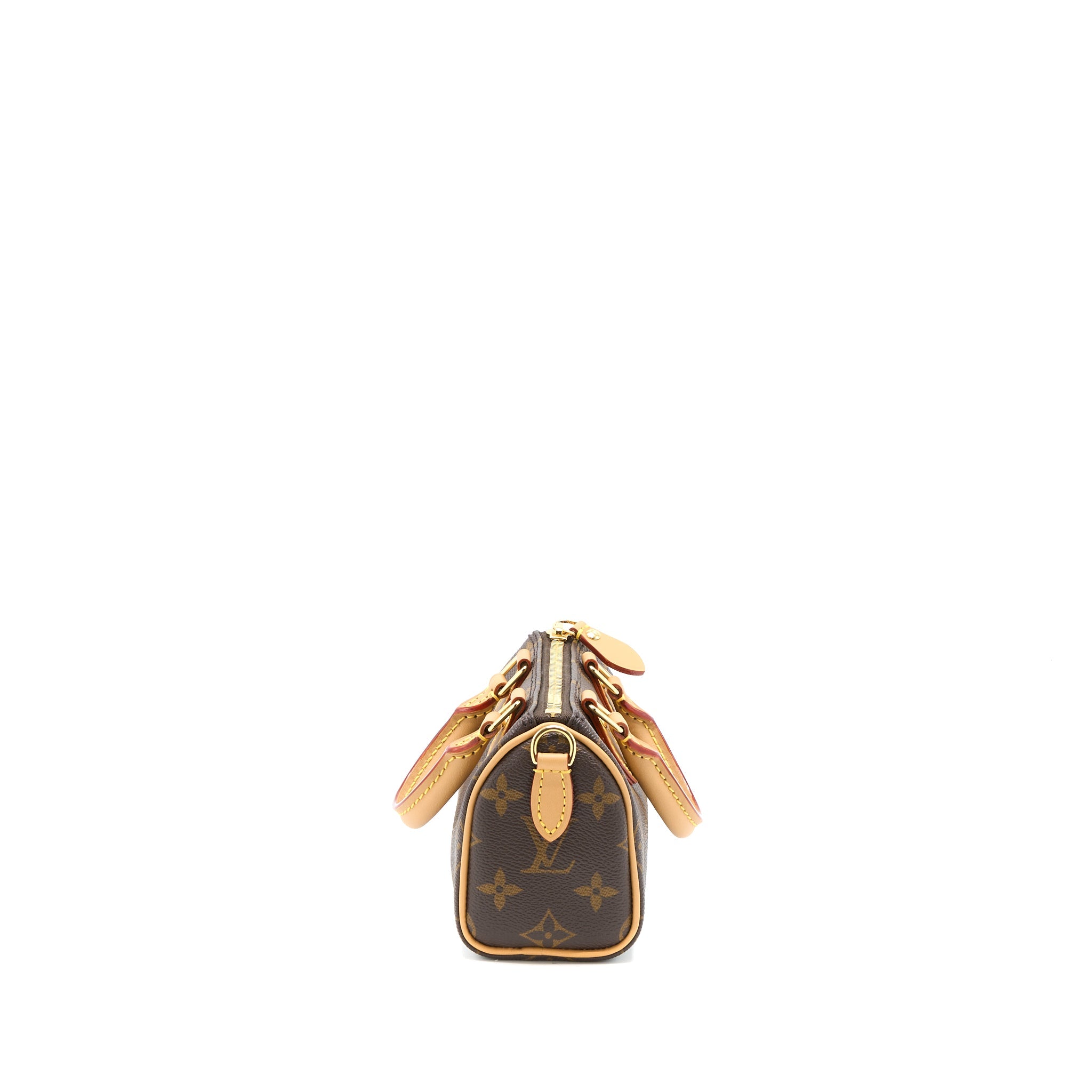 AAA Replica Louis Vuitton LV NANO SPEEDY MONOGRAM CANVAS GHW (NEW VERSION)