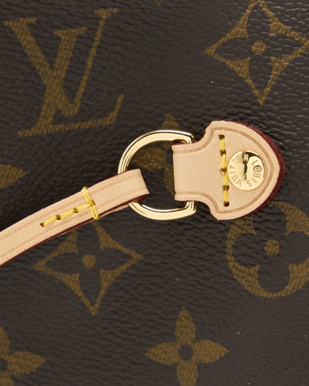 AAA Replica Louis Vuitton LV NEVERFULL MM MONOGRAM CANVAS BEIGE GHW (NEW VERSION)
