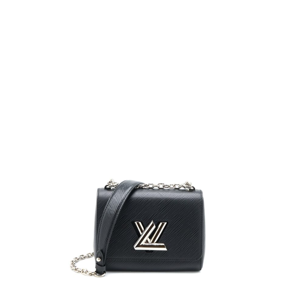 AAA Replica Louis Vuitton LV TWIST PM EPI BLACK SHW