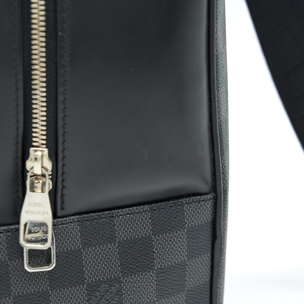 AAA Replica Louis Vuitton LV JOSH BACKPACK DAMIER GRAPHITE