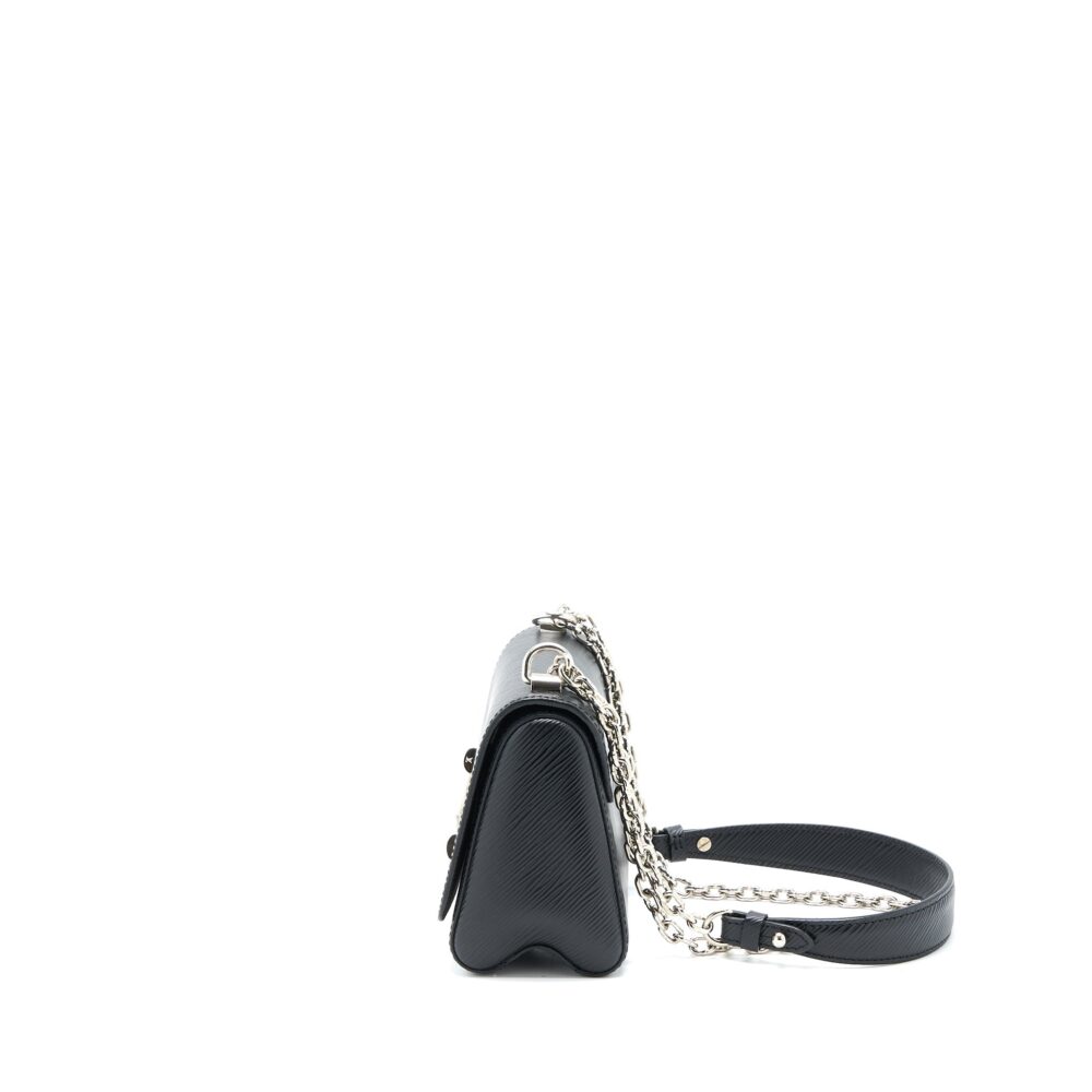 AAA Replica Louis Vuitton LV TWIST PM EPI BLACK SHW