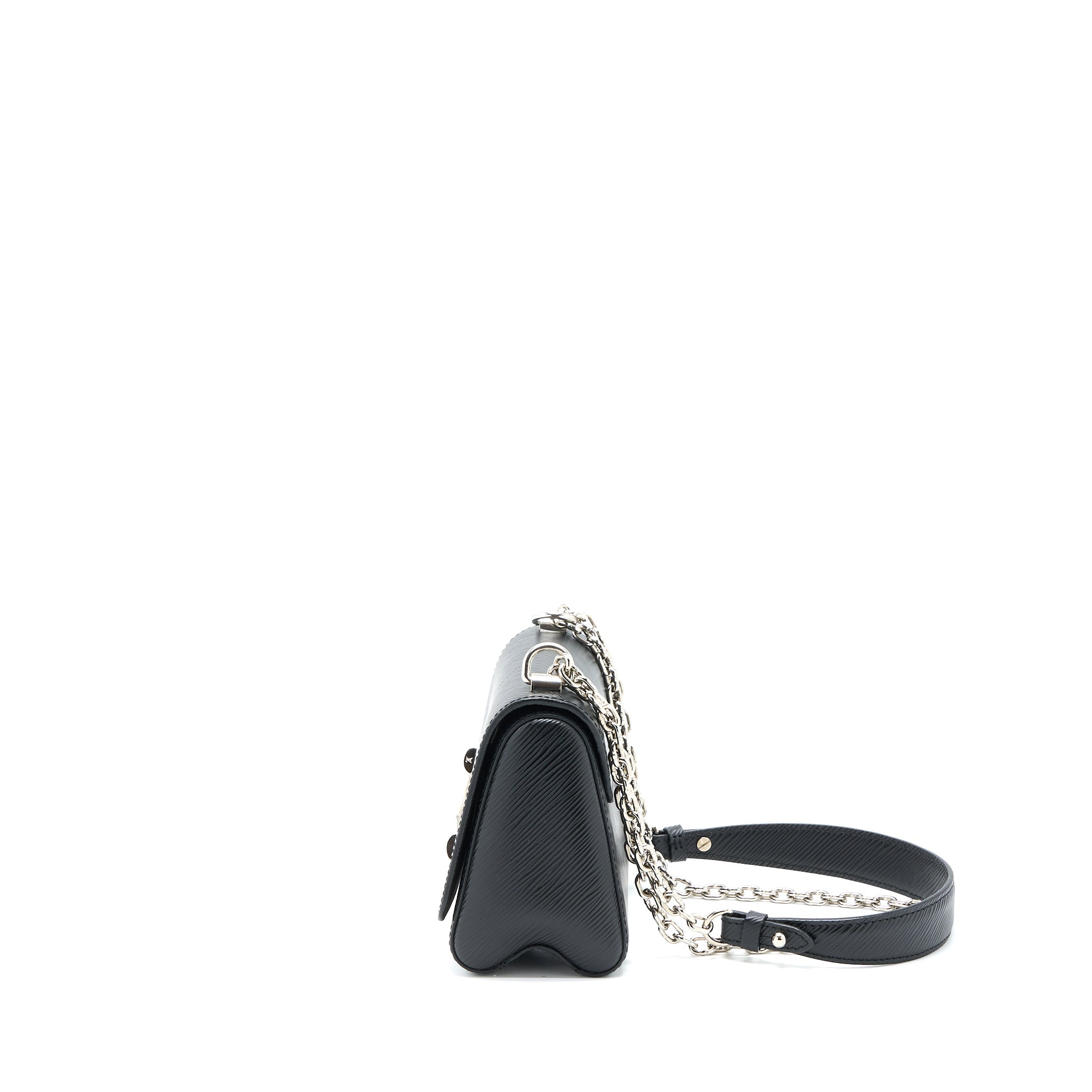 AAA Replica Louis Vuitton LV TWIST PM EPI BLACK SHW