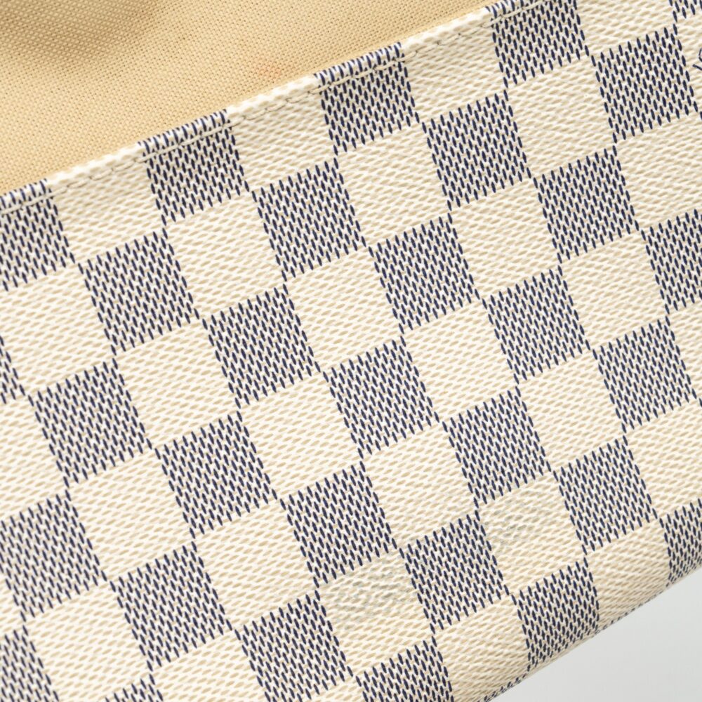 AAA Replica Louis Vuitton LV FAVOURITE PM DAMIER AZUR CANVAS GHW