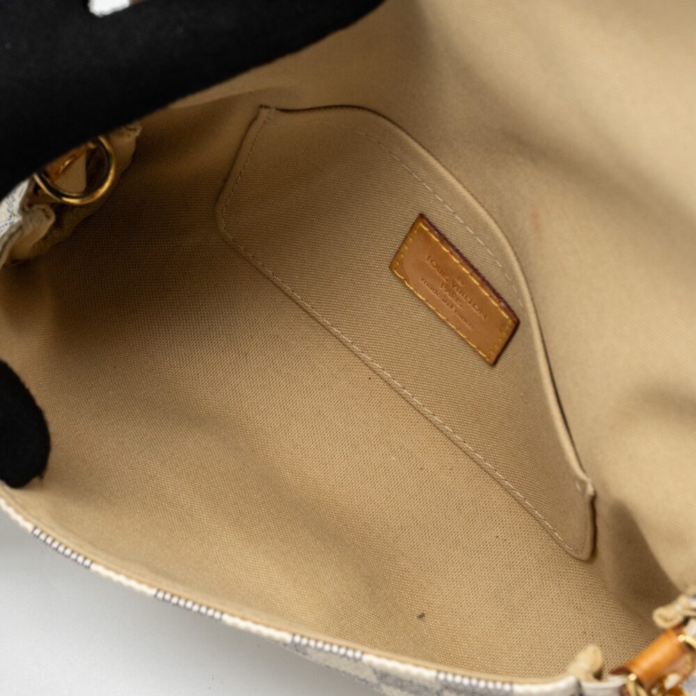 AAA Replica Louis Vuitton LV FAVOURITE PM DAMIER AZUR CANVAS GHW