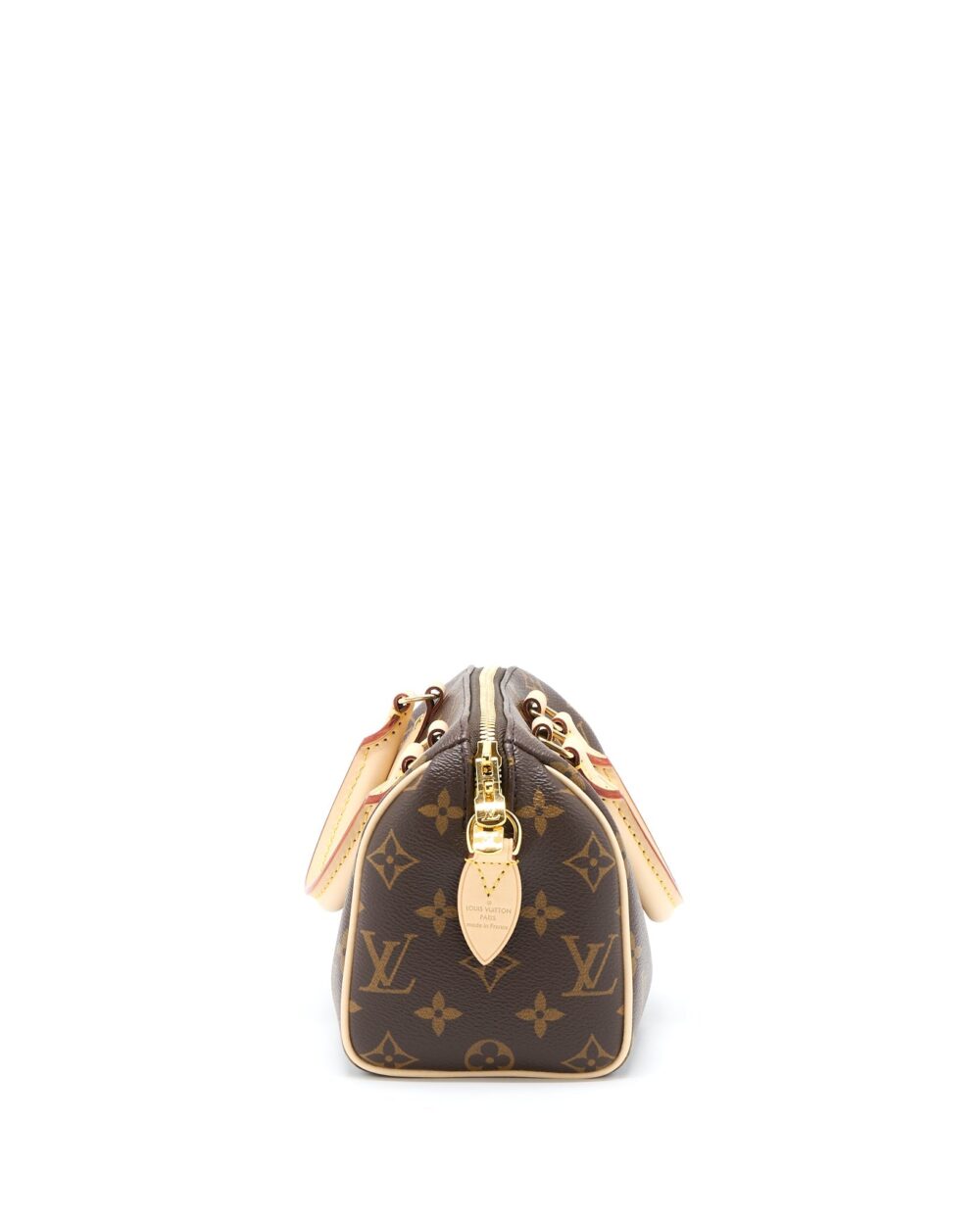 AAA Replica Louis Vuitton LV SPEEDY BANDOULIERE 20 MONOGRAM CANVAS WITH FUCHSIA STRAP GHW