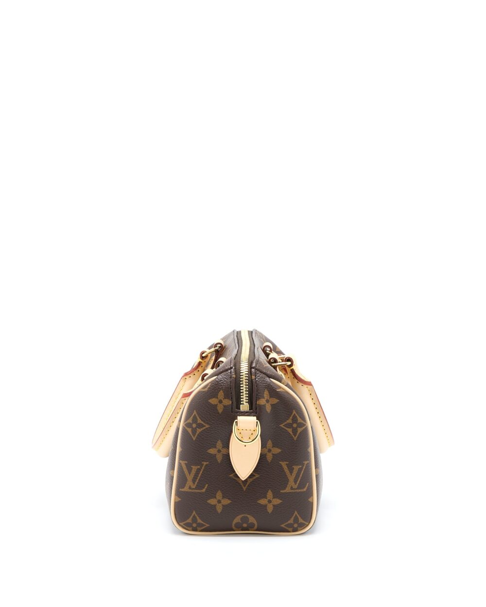 AAA Replica Louis Vuitton LV SPEEDY BANDOULIERE 20 MONOGRAM CANVAS WITH FUCHSIA STRAP GHW